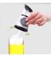 Glass Oil Can Meterable Anti-Leakage Press Oil Bottle 250ml